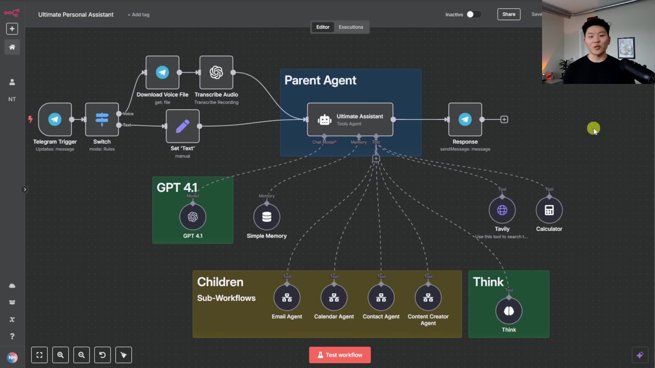 n8n Just Leveled Up AI Agents (Anthropic's Think Method) 1번째 장면