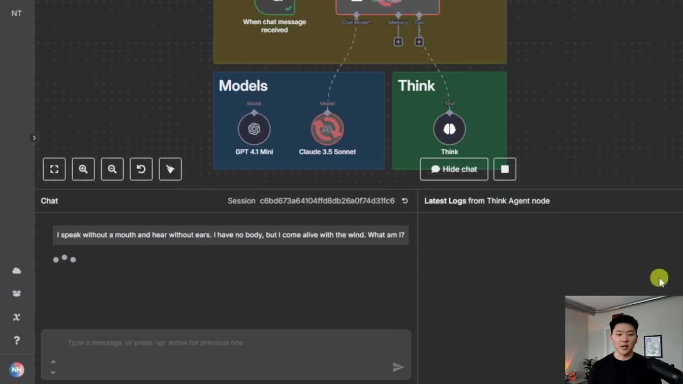 n8n Just Leveled Up AI Agents (Anthropic's Think Method) 12번째 장면