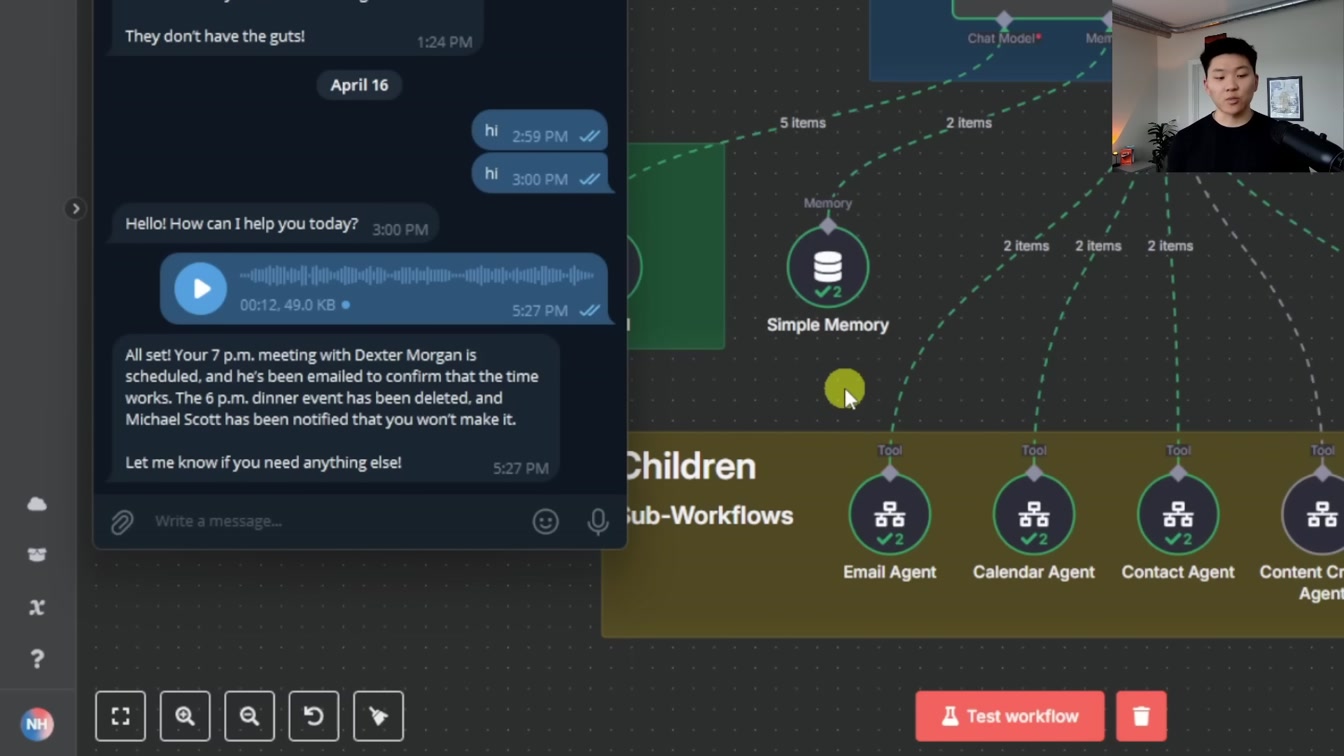 n8n Just Leveled Up AI Agents (Anthropic's Think Method) 2번째 장면
