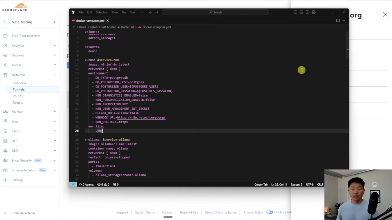 How to Set Up a Cloudflare Tunnel for Local n8n (2025) 12번째 장면