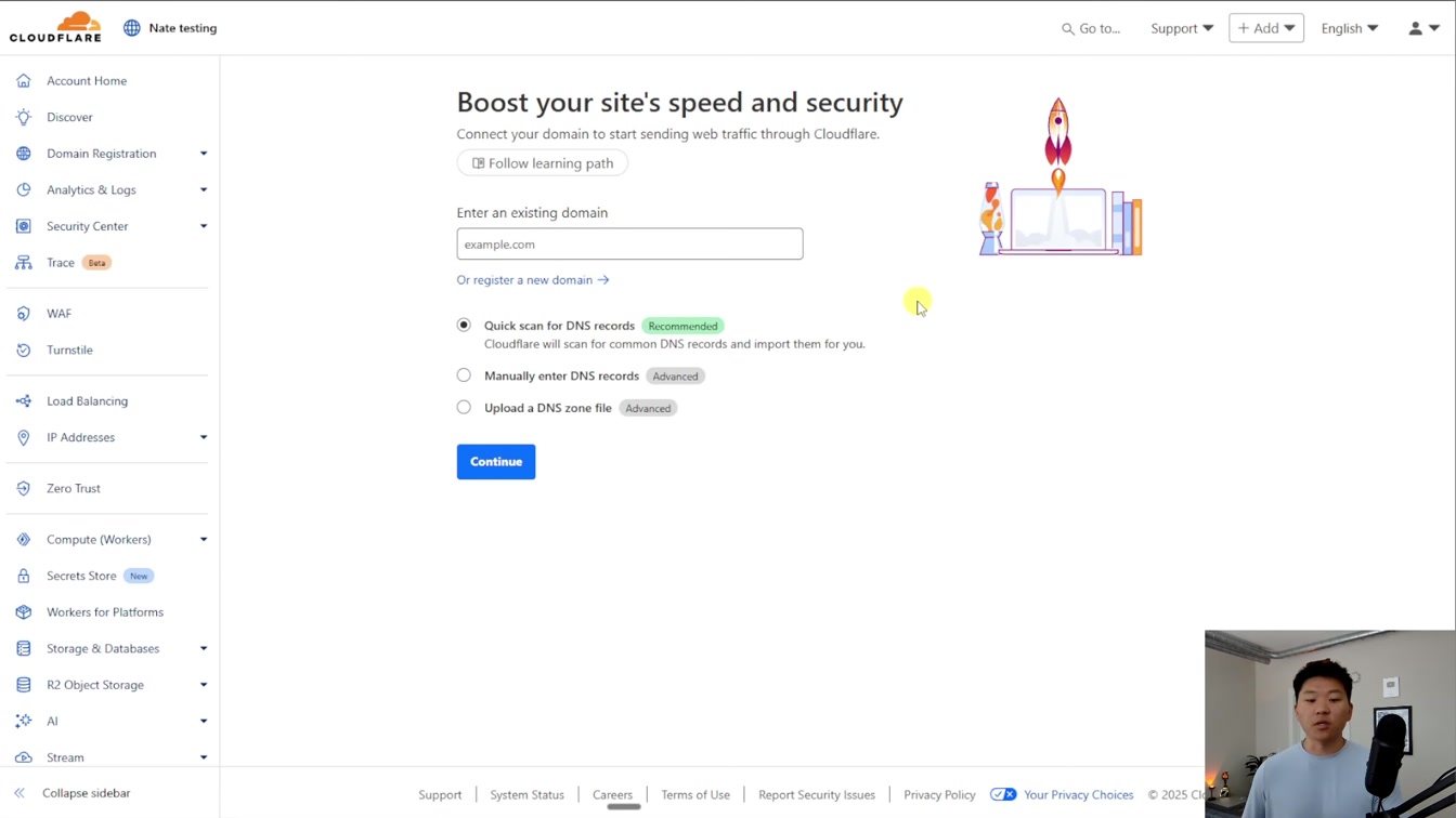 How to Set Up a Cloudflare Tunnel for Local n8n (2025) 2번째 장면