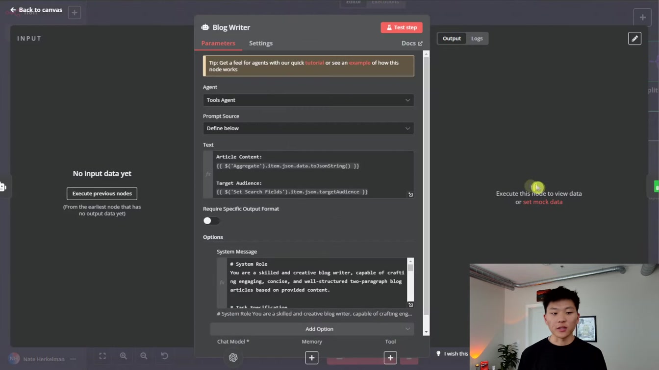 Build this Multi AI Agent System for Research and Content Creation in n8n 10번째 장면