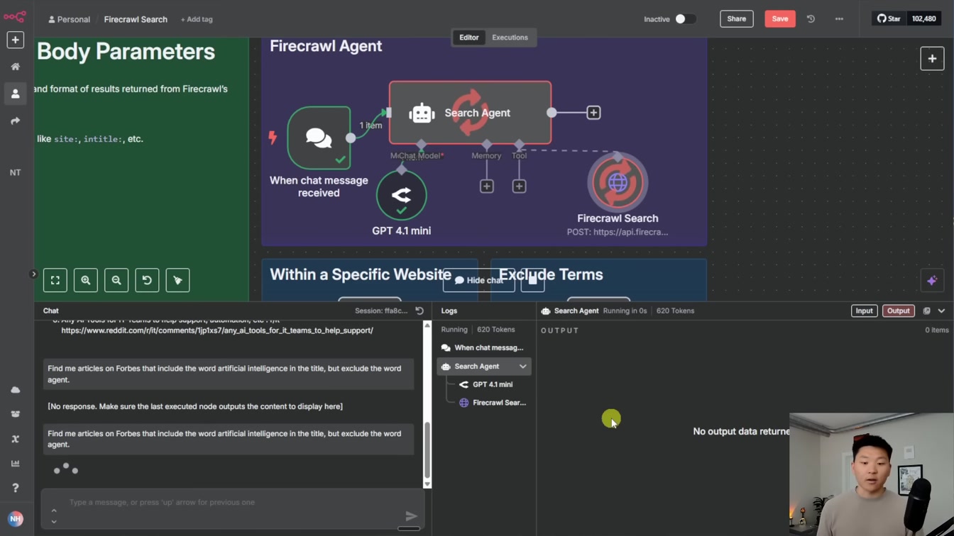 This AI Agent Can Scrape and Screenshot the Web with No Code (n8n tutorial) 21번째 장면