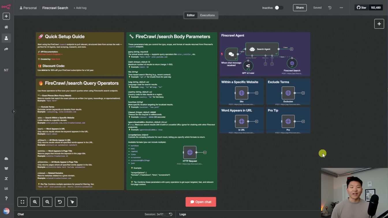 This AI Agent Can Scrape and Screenshot the Web with No Code (n8n tutorial) 22번째 장면