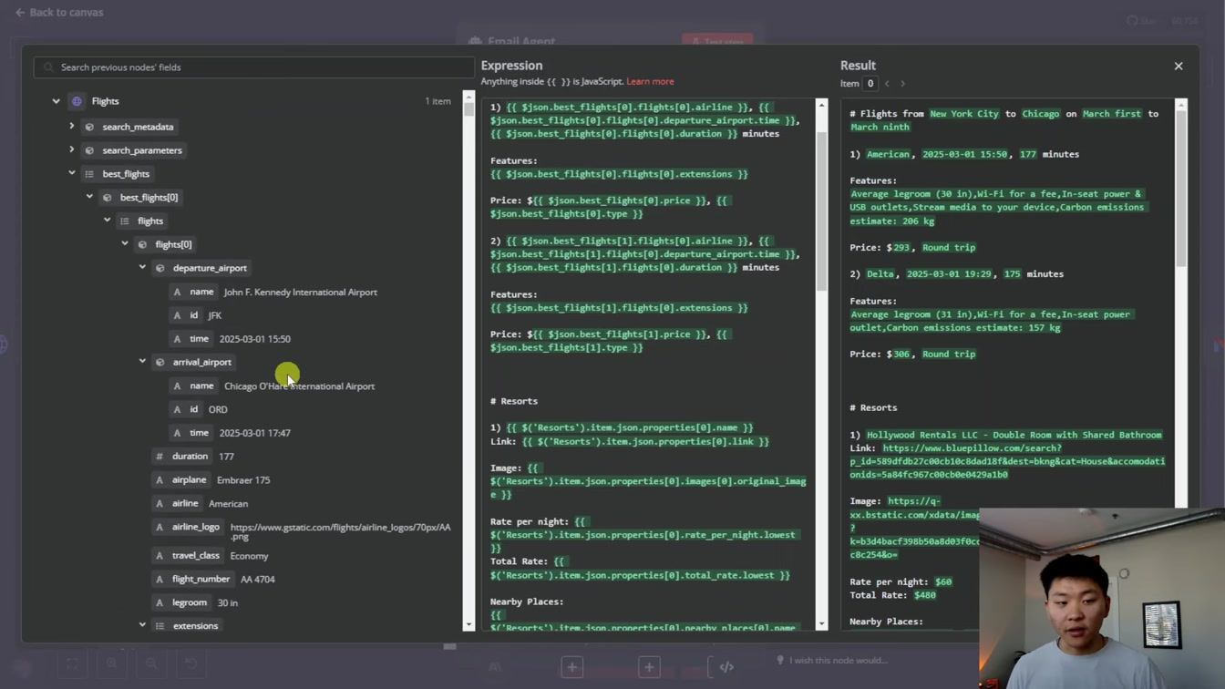 I Built an AI Voice Travel Agent with ElevenLabs and n8n (Free Template) 21번째 장면