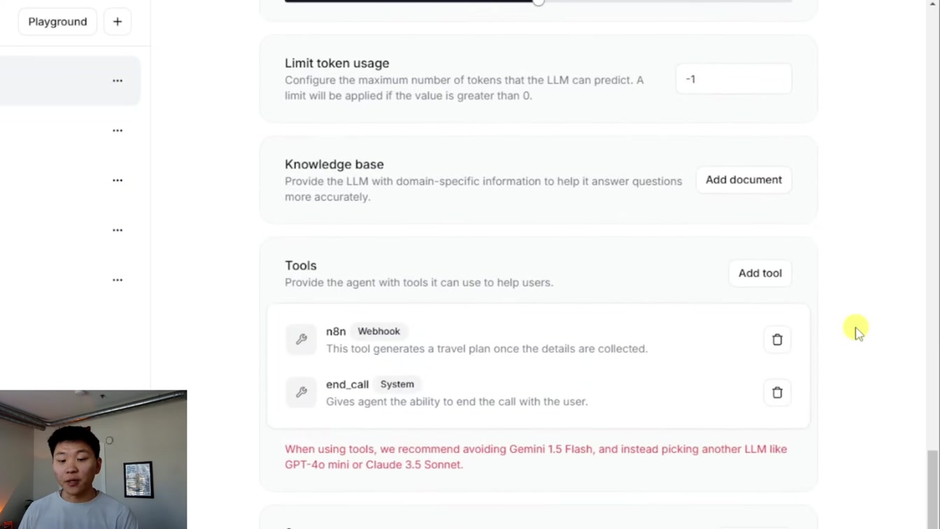 I Built an AI Voice Travel Agent with ElevenLabs and n8n (Free Template) 7번째 장면
