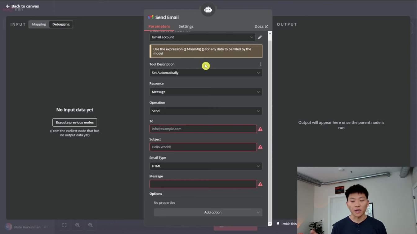 How to Build a Personal Assistant AI Agent in n8n (Step-by-Step, No Code) 6번째 장면