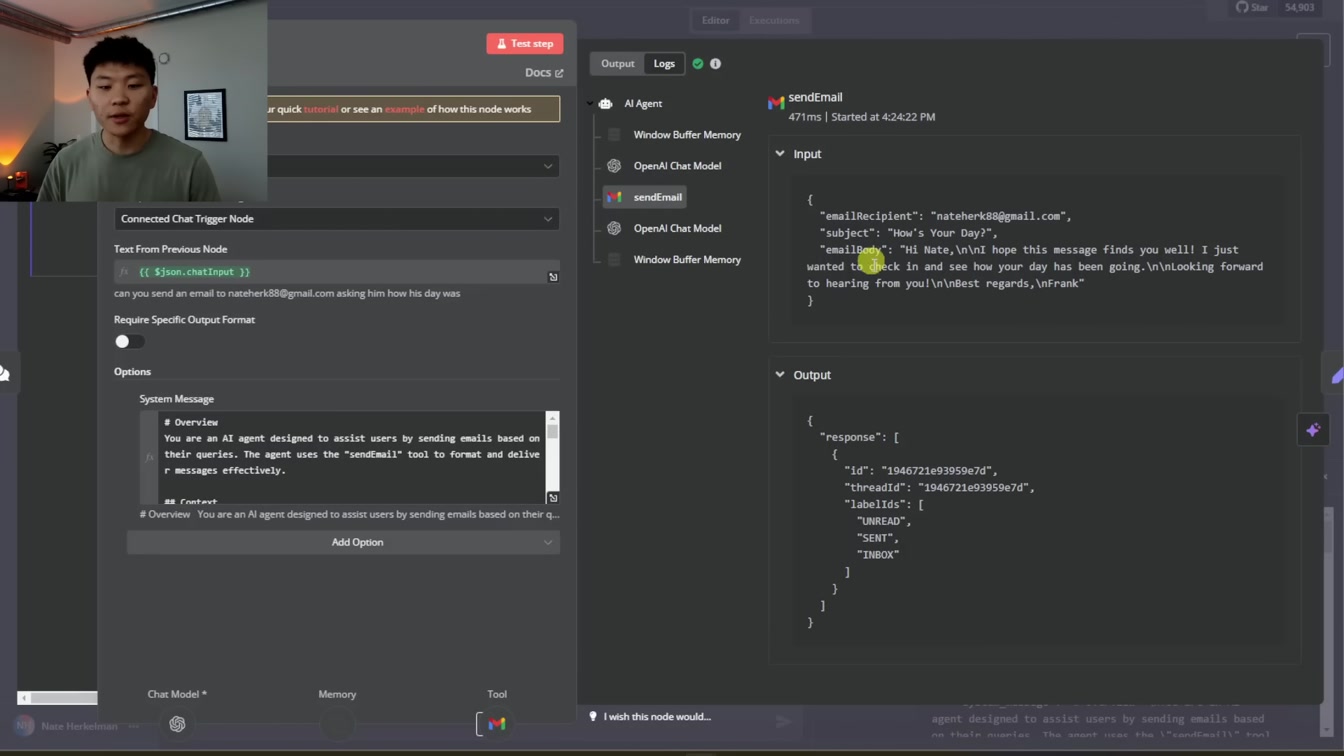 How I'd Teach a 10 Year Old to Build AI Agents (No Code, n8n) 19번째 장면