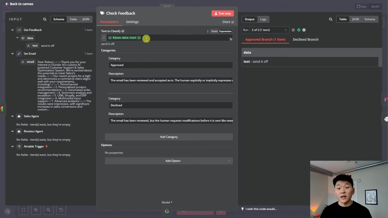 I Built a Human In The Loop Sales Team That Waits for Feedback and Approval in n8n 17번째 장면