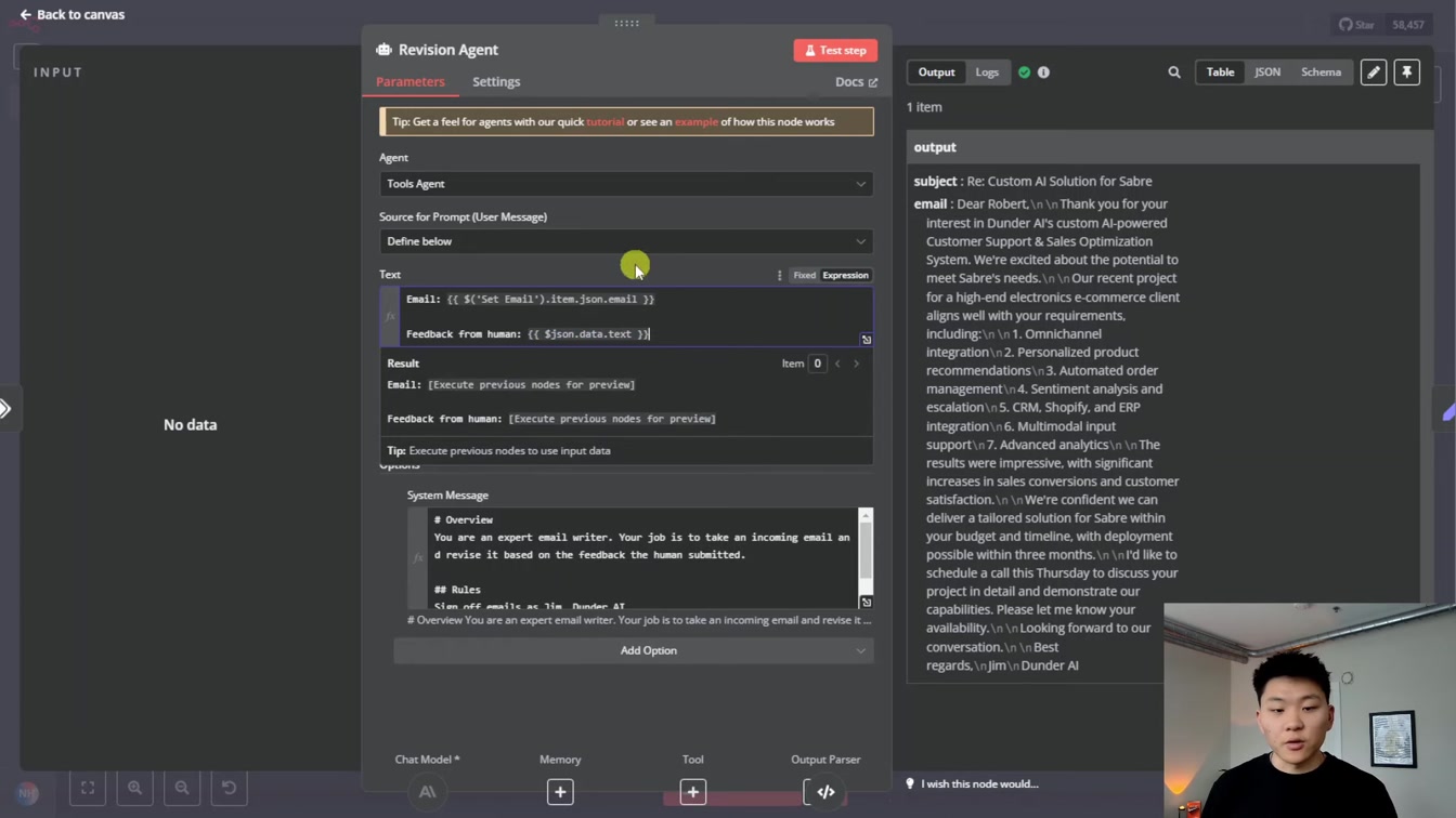 I Built a Human In The Loop Sales Team That Waits for Feedback and Approval in n8n 20번째 장면