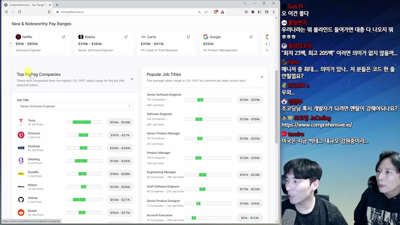 2023 유망 직업 1위 '개발자' 법적으로 연봉 다 공개됨 2번째 장면