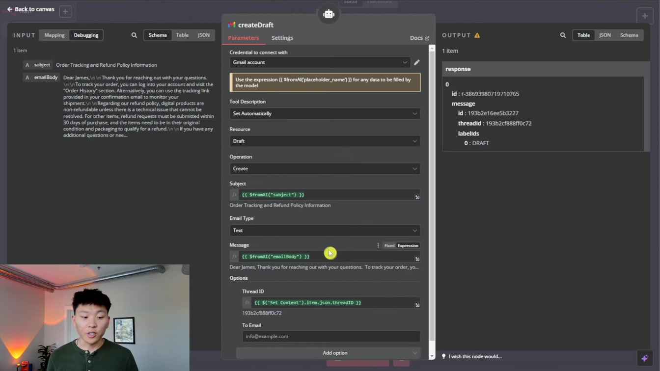 How I Built an AI Agent to Automate my Emails in n8n (Step by Step, No Code) 19번째 장면