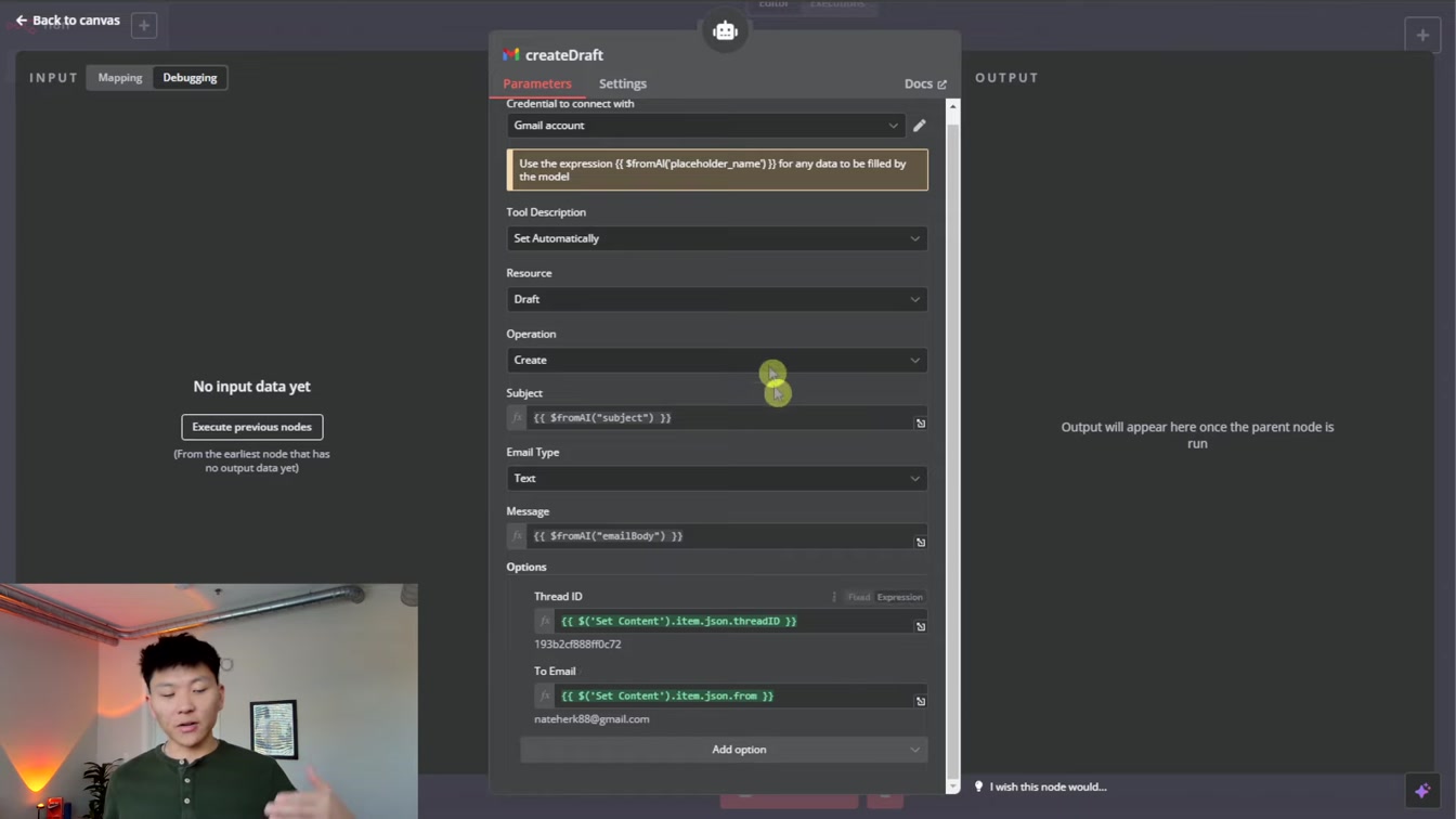 How I Built an AI Agent to Automate my Emails in n8n (Step by Step, No Code) 20번째 장면