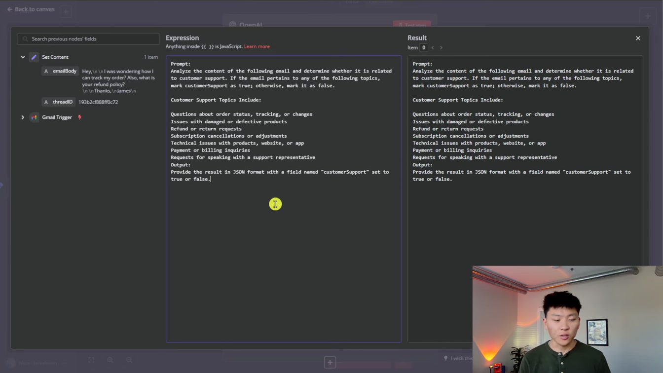 How I Built an AI Agent to Automate my Emails in n8n (Step by Step, No Code) 8번째 장면