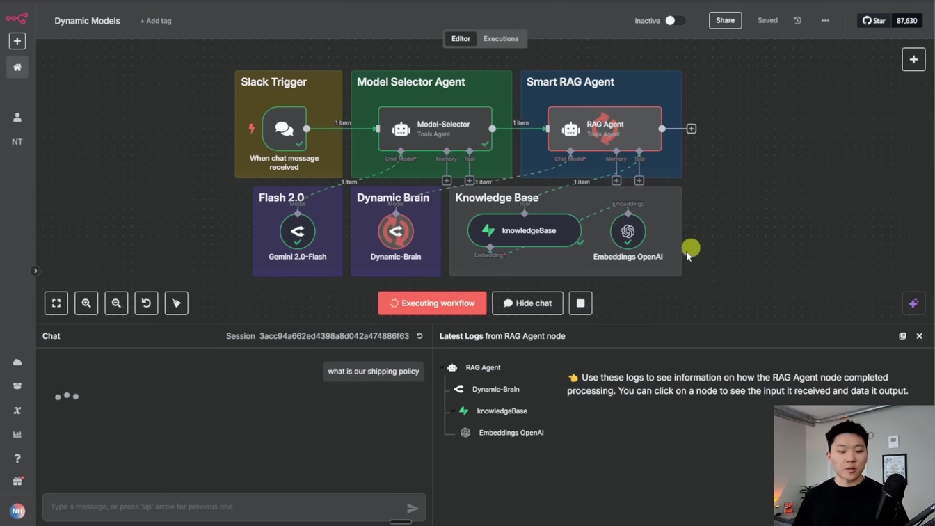 This AI Agent Picks Its Own Brain (10x Cheaper, n8n) 17번째 장면