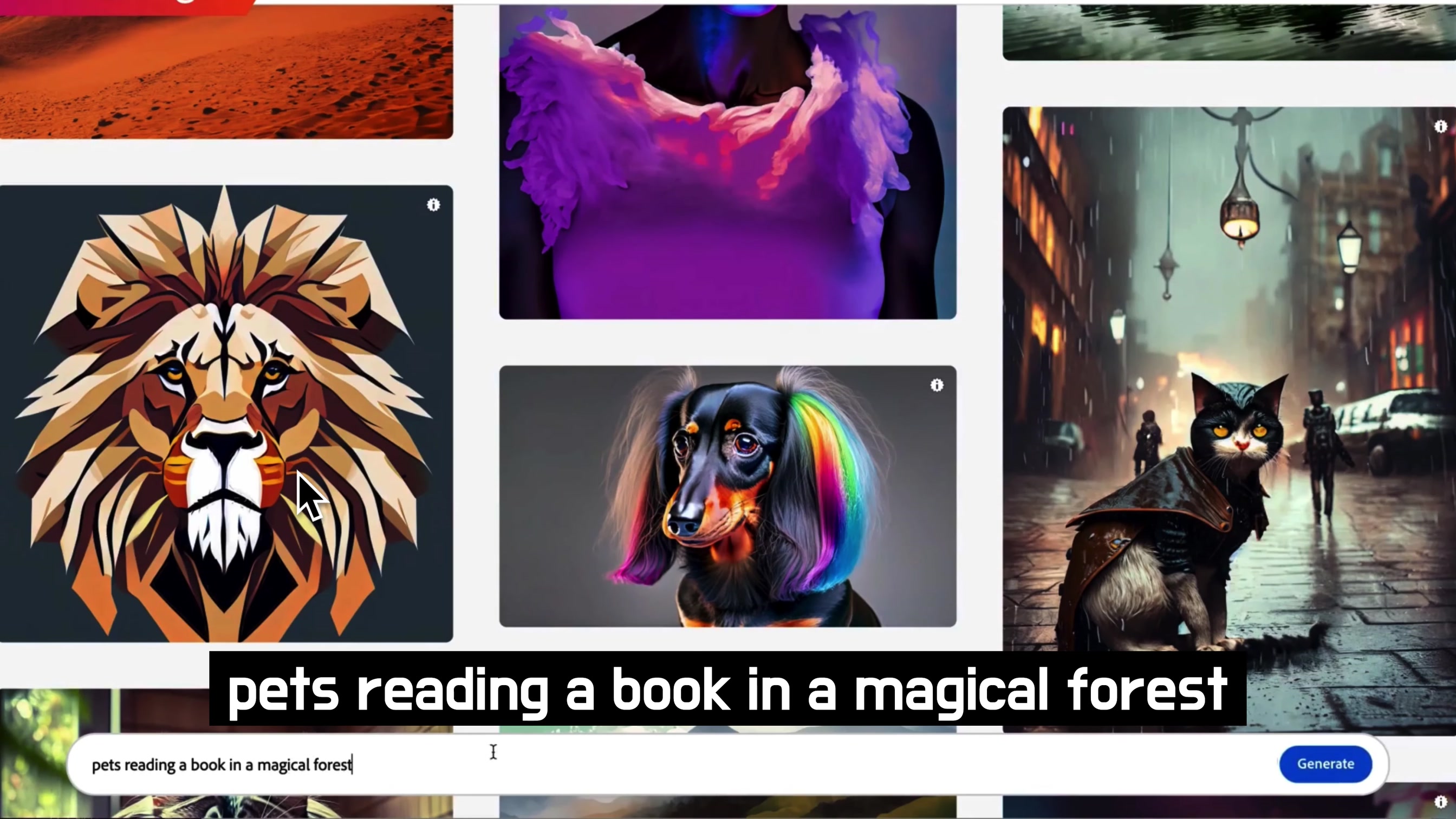 Adobe 인공지능 서비스 전격 공개! Adobe 센세이 파이어플라이! AI 포토샵! AI 일러스트! AI 인디자인!  Adobe Sensei Firefly! 오후다섯씨 1번째 장면