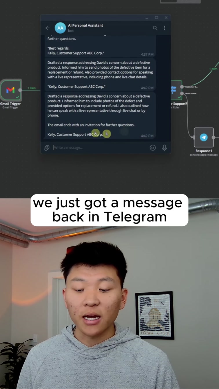 This AI Agent automates my customer support emails. #n8n #aiagent #artificialintelligence 11번째 장면