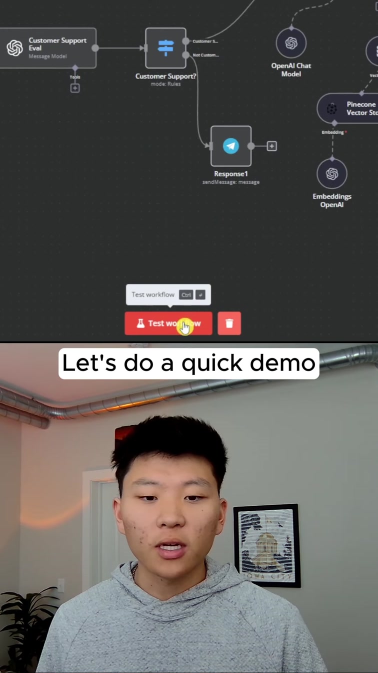 This AI Agent automates my customer support emails. #n8n #aiagent #artificialintelligence 2번째 장면