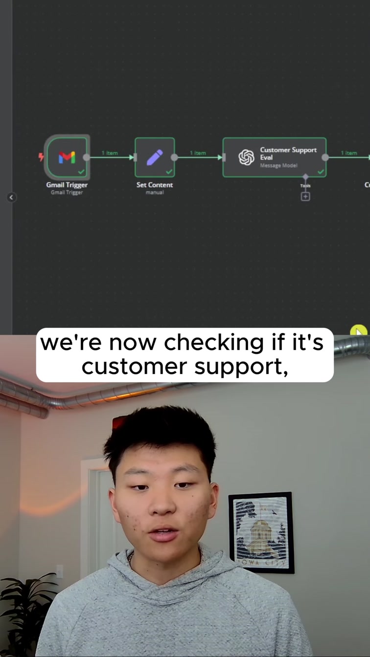 This AI Agent automates my customer support emails. #n8n #aiagent #artificialintelligence 5번째 장면