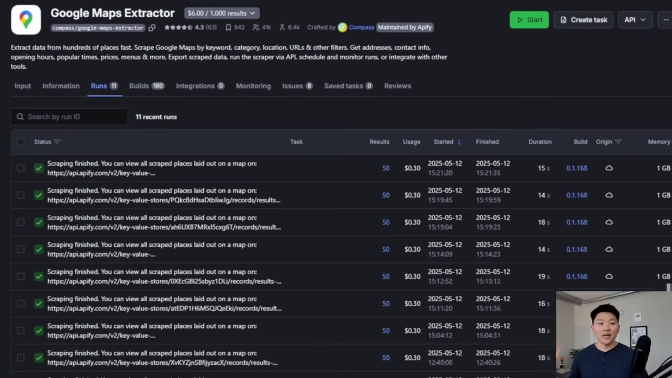 The Simplest Way to Automate Scraping Anything with No Code (Apify + n8n tutorial) 12번째 장면