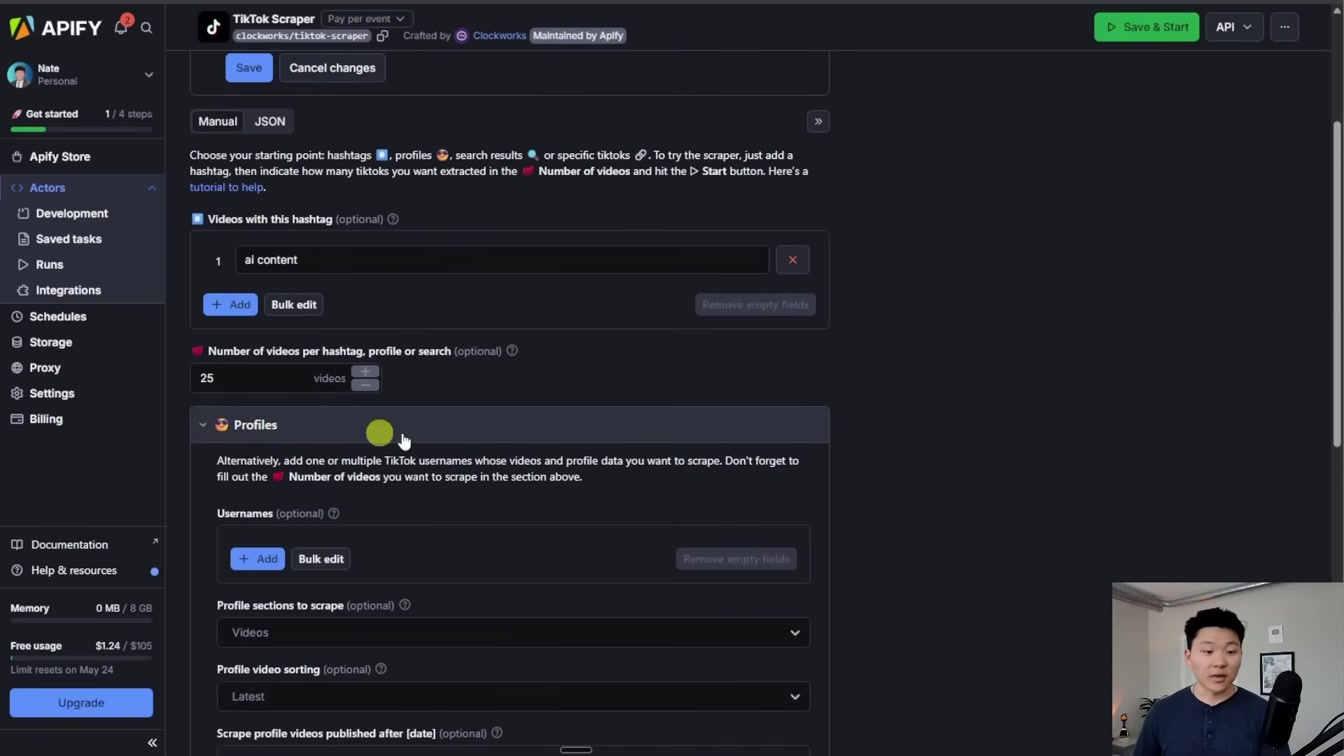 The Simplest Way to Automate Scraping Anything with No Code (Apify + n8n tutorial) 5번째 장면