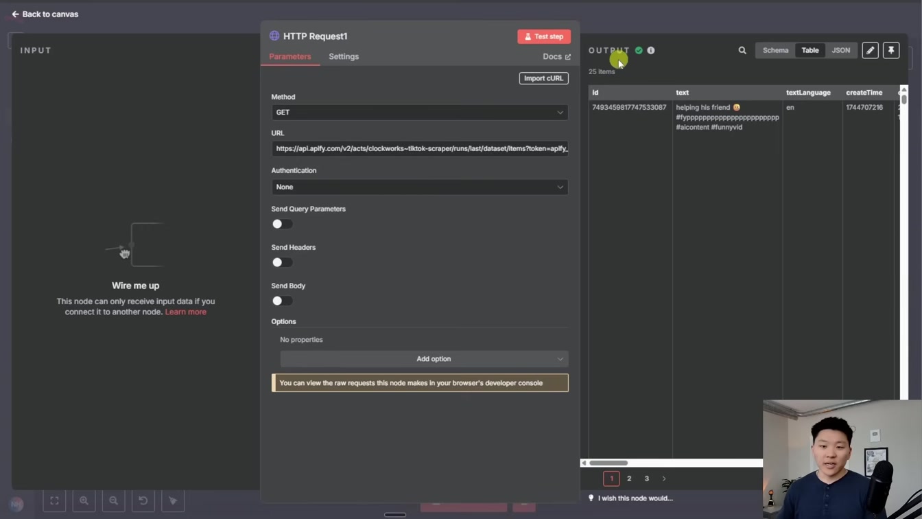 The Simplest Way to Automate Scraping Anything with No Code (Apify + n8n tutorial) 9번째 장면