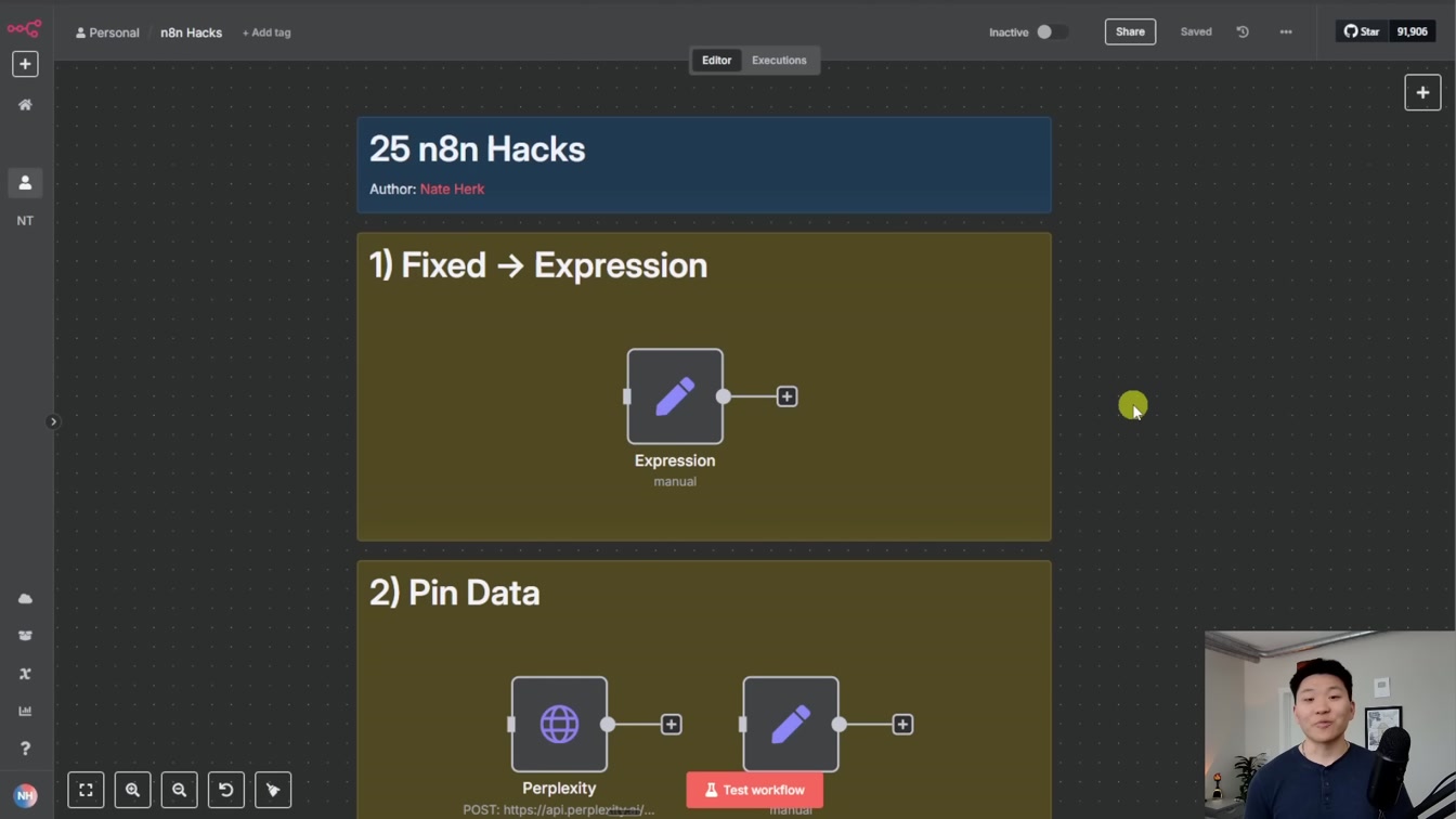 25 Hidden n8n Features That Save Hours of Work 1번째 장면