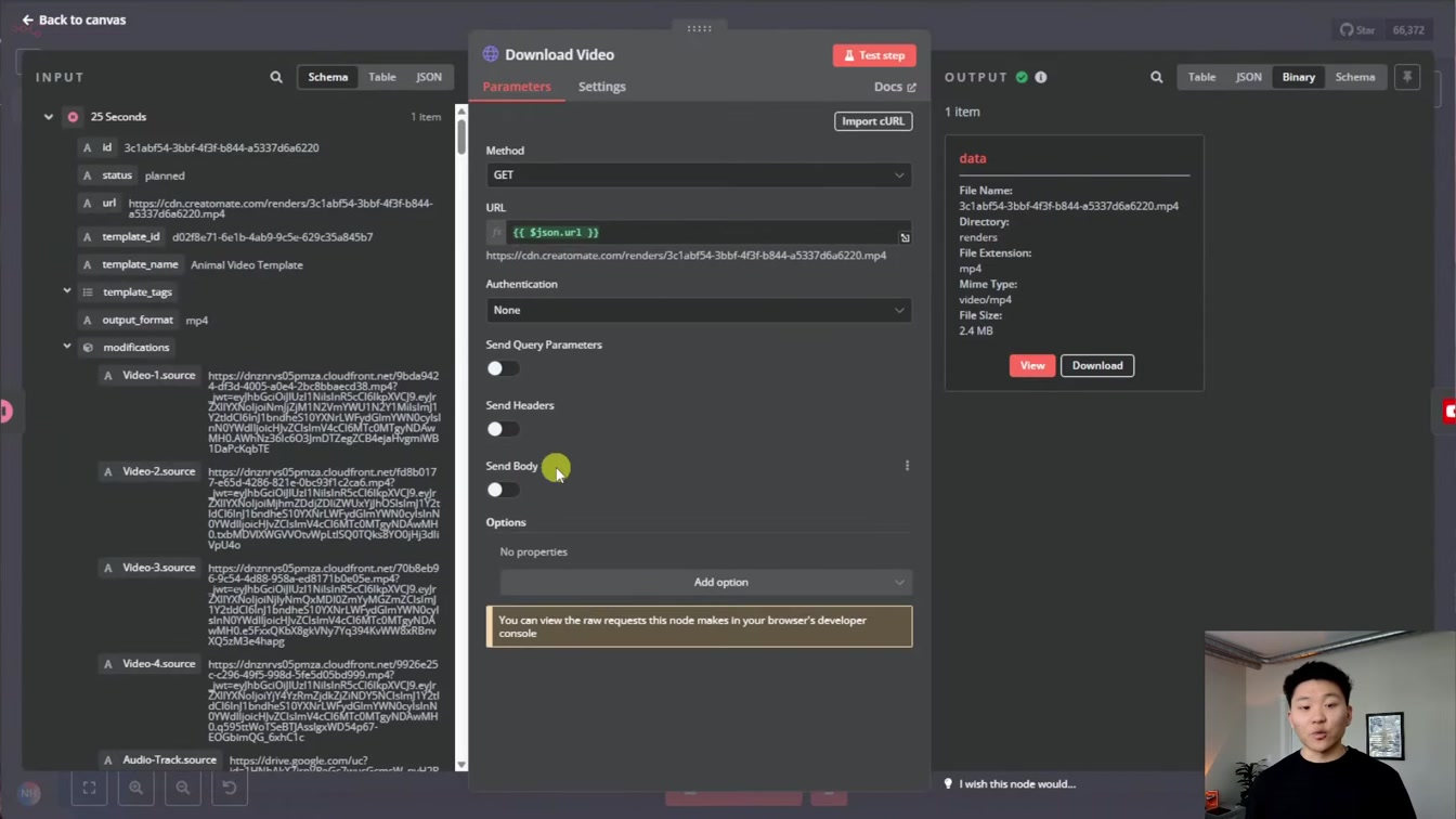 How I Automated Faceless Shorts with AI in n8n (free template) 21번째 장면