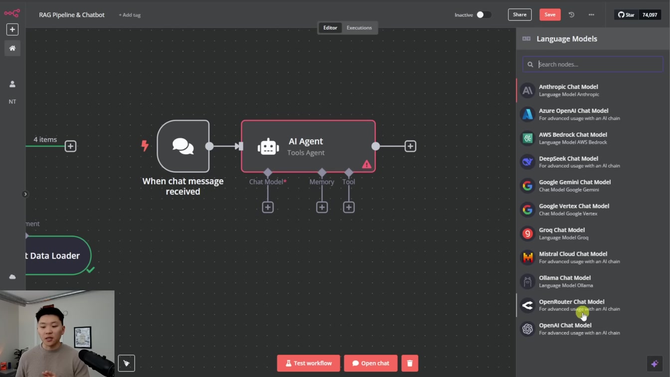 3 AI Workflows Step-by-Step (Beginner's Guide to n8n) 11번째 장면