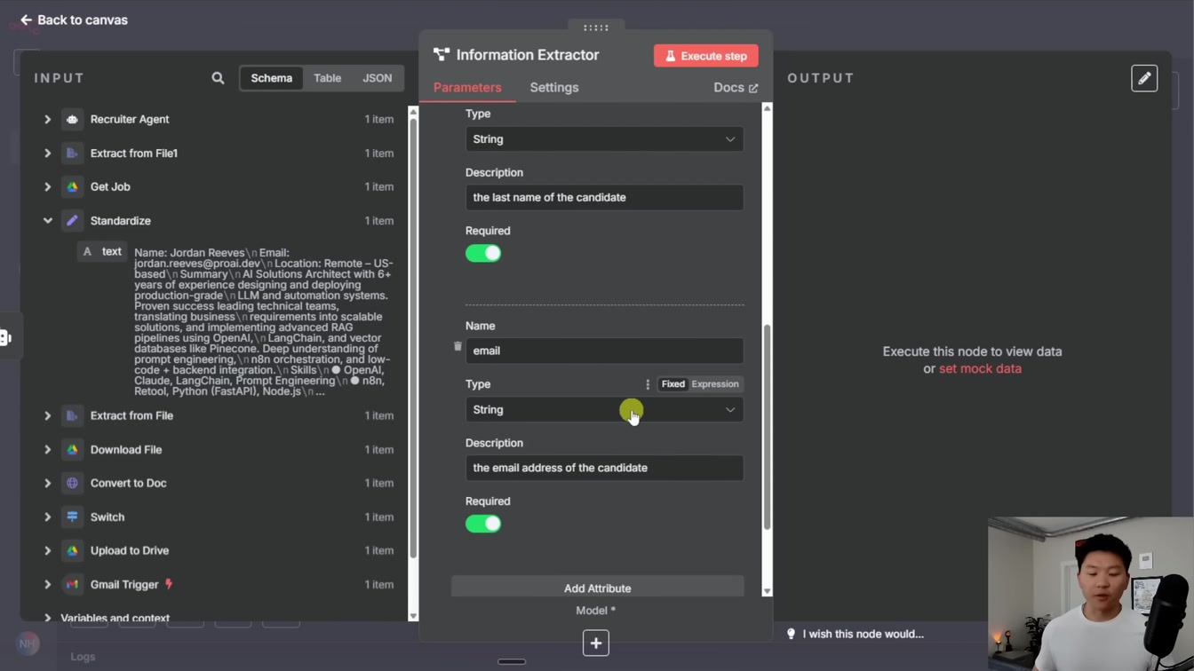 Watch Me Build an AI Resume Analysis System in 28 minutes (no code) 18번째 장면