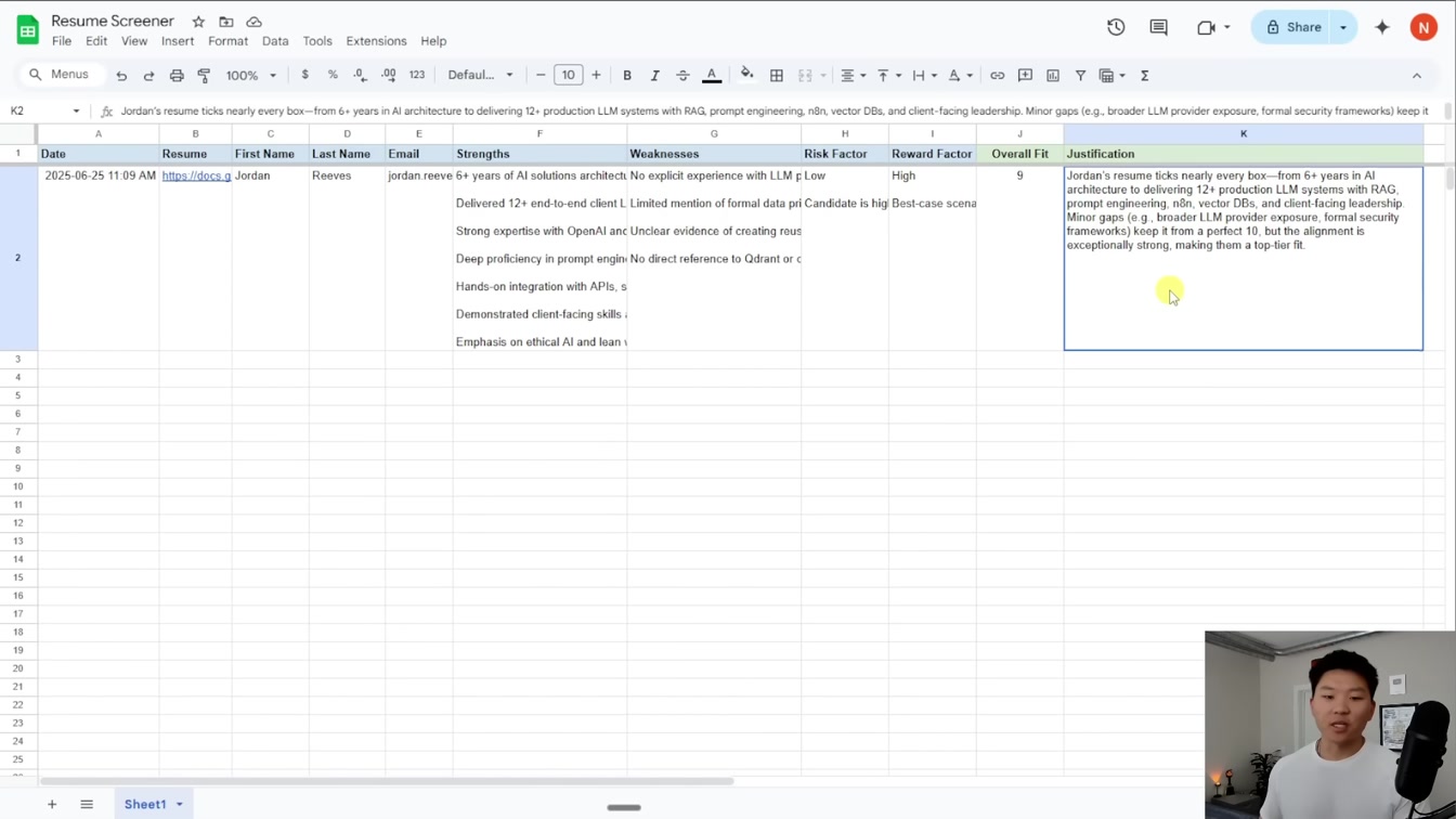 Watch Me Build an AI Resume Analysis System in 28 minutes (no code) 21번째 장면