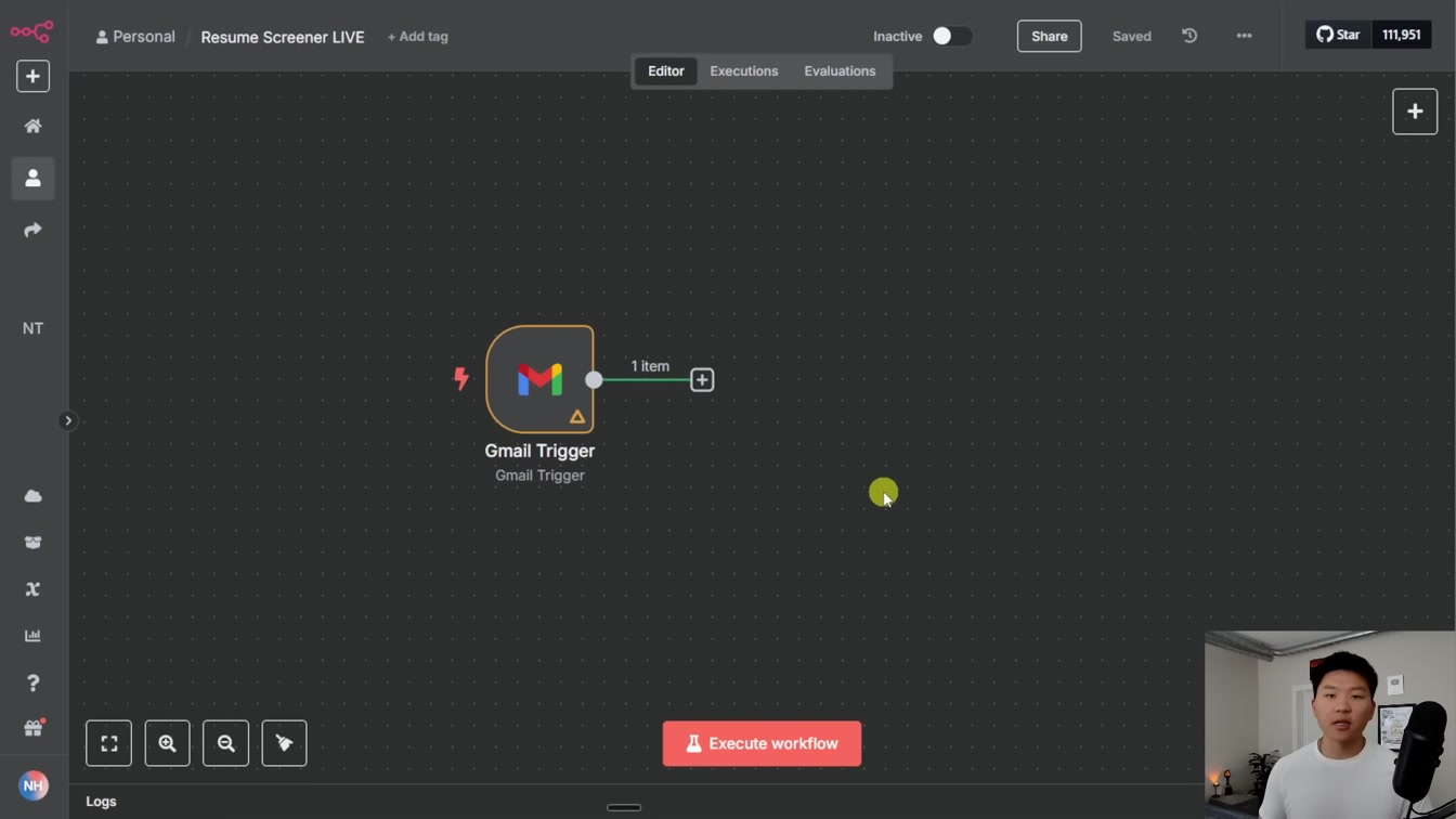 Watch Me Build an AI Resume Analysis System in 28 minutes (no code) 6번째 장면