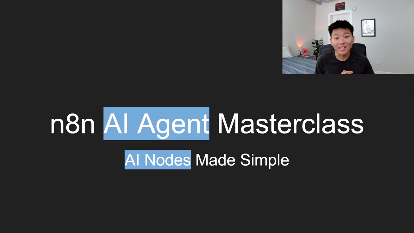 n8n AI Agent Masterclass | AI Nodes Made Simple 1번째 장면