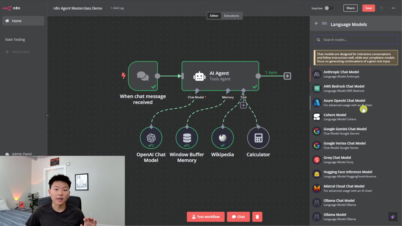 n8n AI Agent Masterclass | AI Nodes Made Simple 23번째 장면