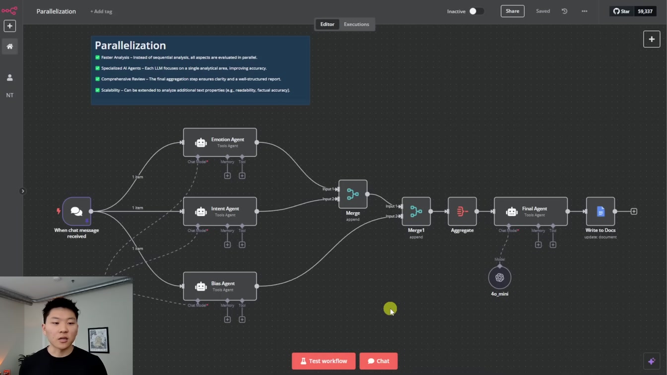 4 Agentic Frameworks for More Efficient Workflows in n8n 14번째 장면