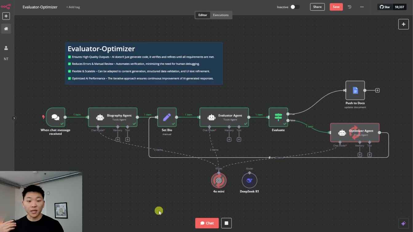 4 Agentic Frameworks for More Efficient Workflows in n8n 21번째 장면