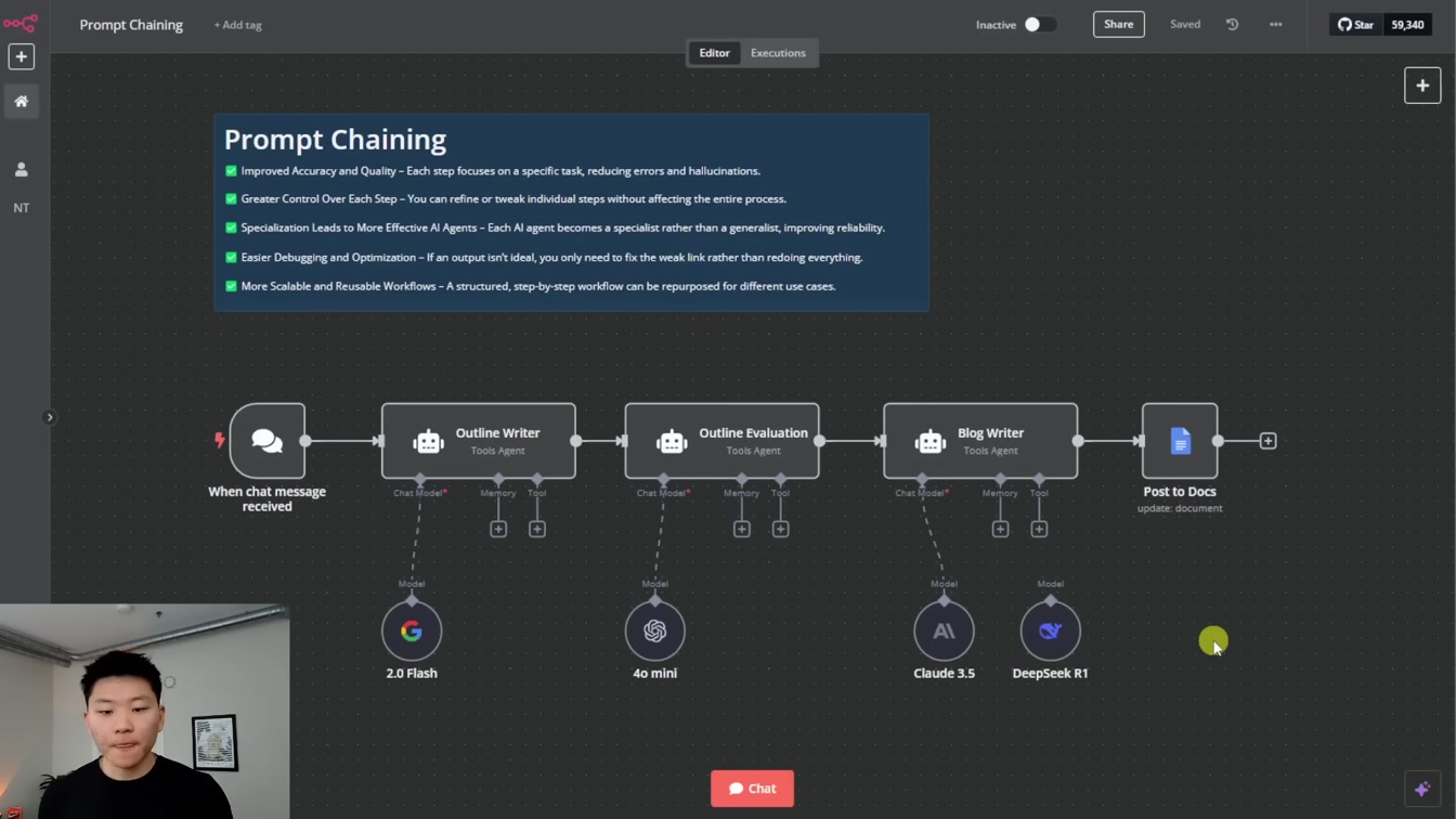 4 Agentic Frameworks for More Efficient Workflows in n8n 5번째 장면