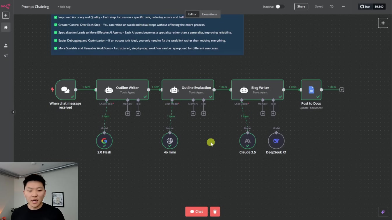 4 Agentic Frameworks for More Efficient Workflows in n8n 7번째 장면