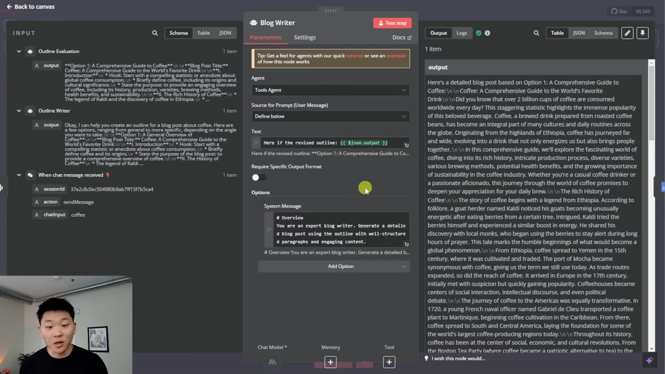 4 Agentic Frameworks for More Efficient Workflows in n8n 8번째 장면