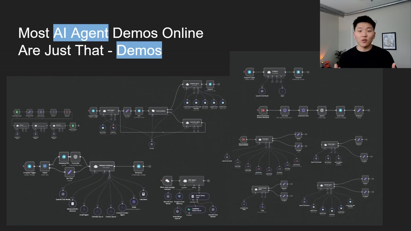 180 Days of Building No Code AI Agents in 43 Minutes 2번째 장면