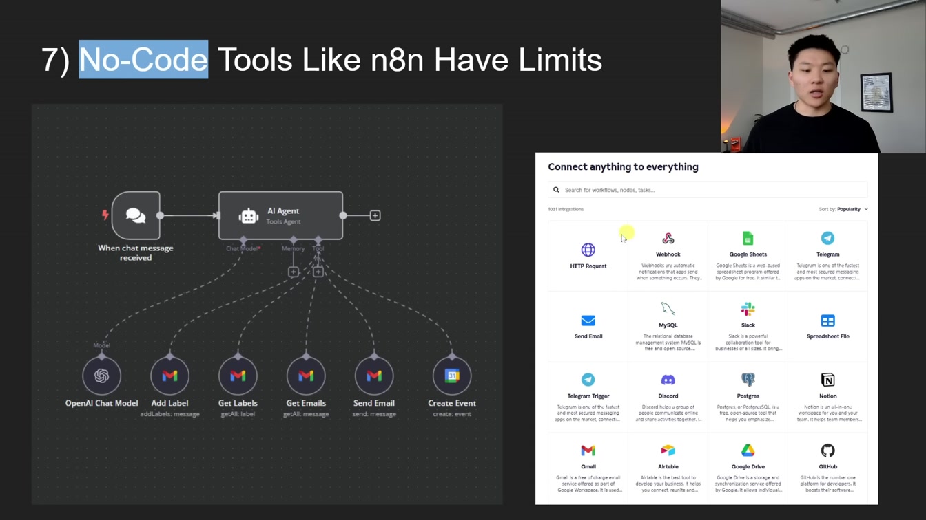 180 Days of Building No Code AI Agents in 43 Minutes 22번째 장면