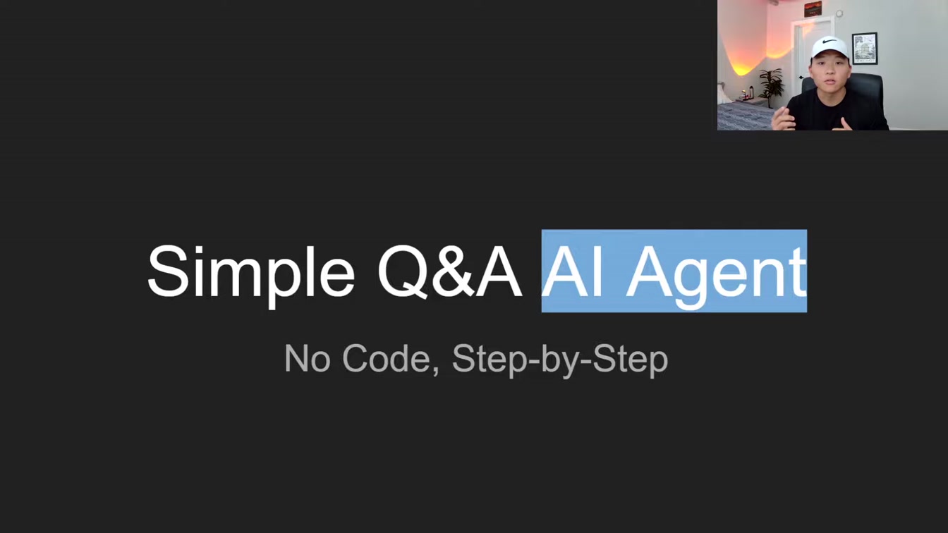 How to Create an RAG Chatbot AI Agent with n8n (No Code, Step-by-Step Tutorial) 1번째 장면