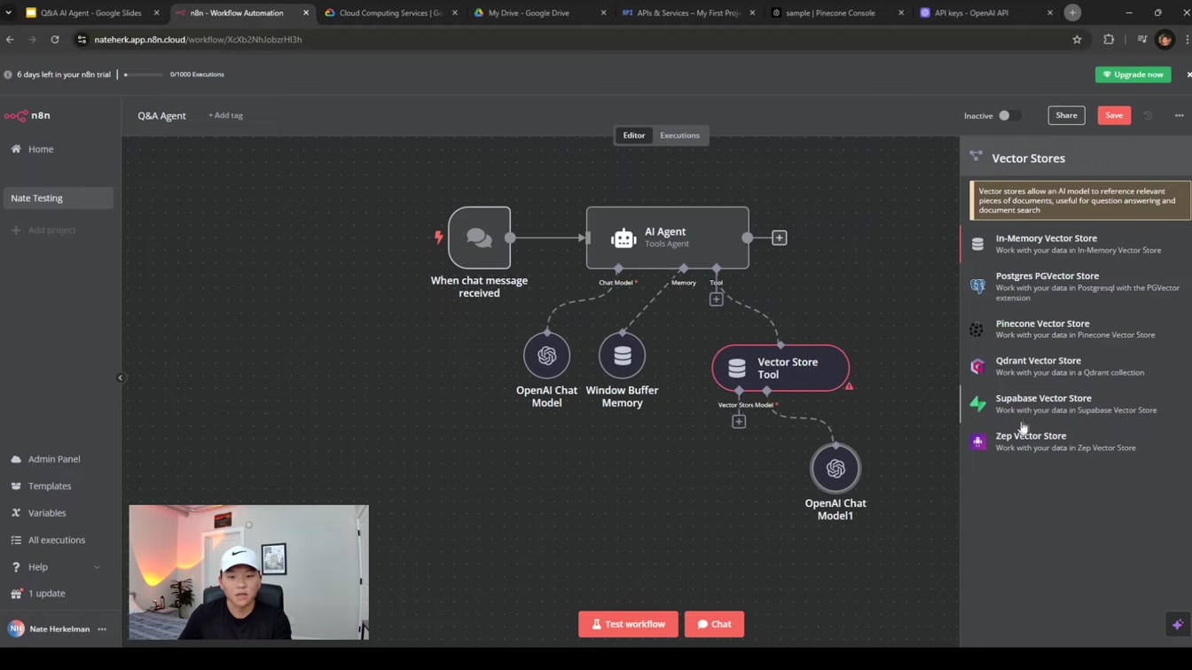 How to Create an RAG Chatbot AI Agent with n8n (No Code, Step-by-Step Tutorial) 18번째 장면