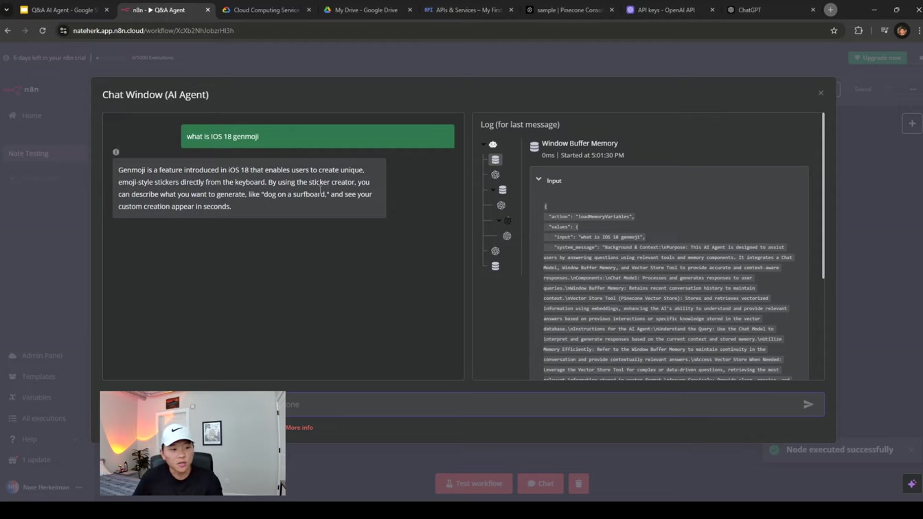 How to Create an RAG Chatbot AI Agent with n8n (No Code, Step-by-Step Tutorial) 21번째 장면