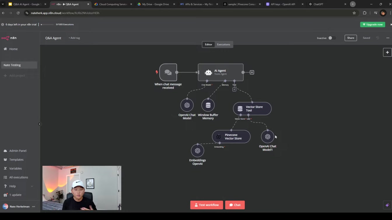 How to Create an RAG Chatbot AI Agent with n8n (No Code, Step-by-Step Tutorial) 22번째 장면