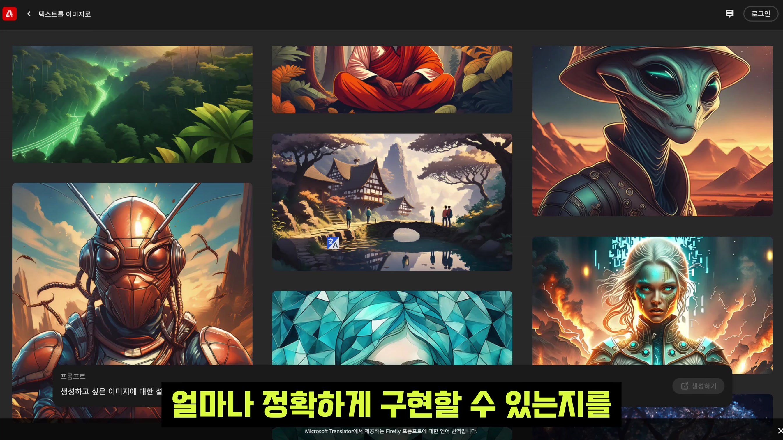 모두가 기다린 AI 스타일 기능! 역대급 이미지 생성 품질 Adobe Firefly 3! Adobe Photoshop Desktop 베타! 오후다섯씨 13번째 장면