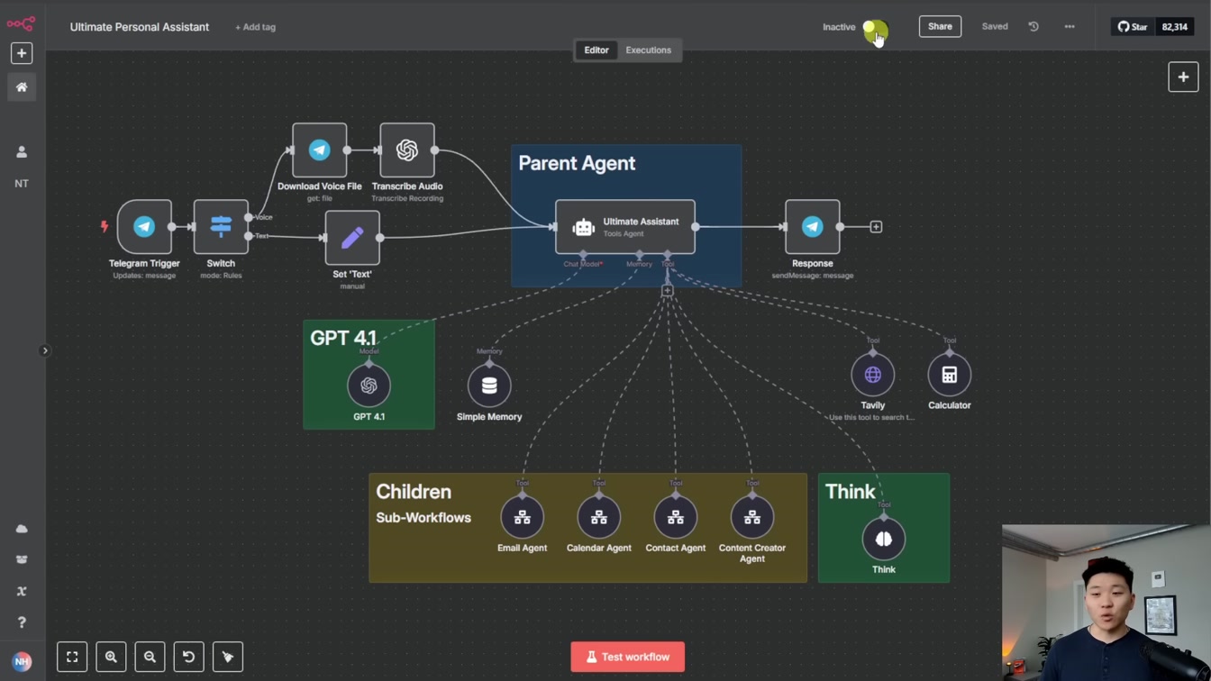 One n8n Workflow for Unlimited Error Handling (Step-by-Step) 2번째 장면
