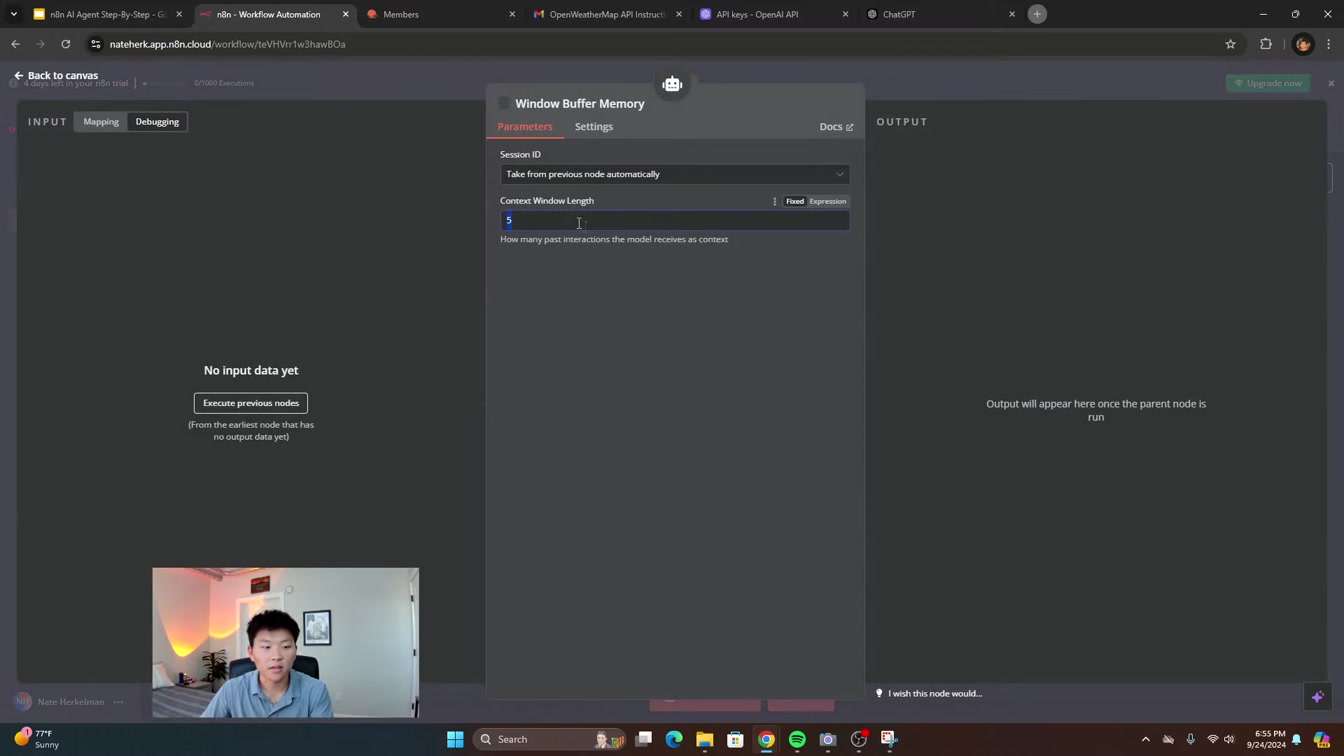 Build your first NO CODE AI Agent in n8n (for beginners) 16번째 장면