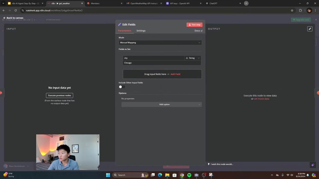 Build your first NO CODE AI Agent in n8n (for beginners) 19번째 장면