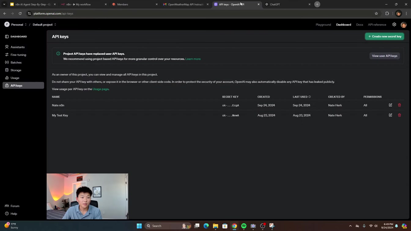 Build your first NO CODE AI Agent in n8n (for beginners) 8번째 장면